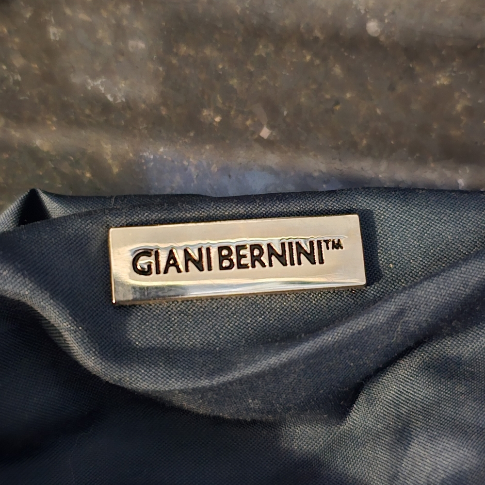 Navy Giani Bernini Shoulder Bag - Picture 3 of 6